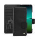 Sony Xperia 5 IV leather case - Negre poudro ( Pantone #111212 )