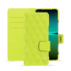Funda de piel Sony Xperia 5 IV - Jaune fluo - Couture ( Pantone #c9ff57 ) 