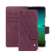 Sony Xperia 5 IV leather case - Prune vintage - Couture ( Pantone #612434 ) 