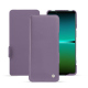 Housse cuir Sony Xperia 5 IV - Lilas ( Nappa - Pantone #b9a3e3 ) 