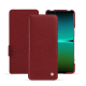 Housse cuir Sony Xperia 5 IV - Tomate ( Pantone #a61715 ) 