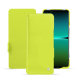 Custodia in pelle Sony Xperia 5 IV - Jaune fluo ( Pantone #c9ff57 ) 