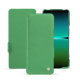 Capa em pele Sony Xperia 5 IV - Vert fluo ( Pantone #00ab5f ) 