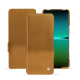 Sony Xperia 5 IV leather case - Or Maïa ( Pantone 871C ) 
