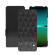 Housse cuir Sony Xperia 5 IV - Onyx - Couture ( Noir / Black ) 