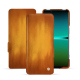 Sony Xperia 5 IV leather case - Orange Patine