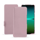 가죽 커버 Sony Xperia 5 IV - Rose PU ( Pantone #efbae1 ) 