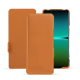 Custodia in pelle Sony Xperia 5 IV - Orange PU ( Pantone #ff9351 )