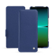 Housse cuir Sony Xperia 5 IV - Bleu frisson ( Pantone #29588c ) 