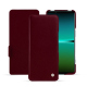 Capa em pele Sony Xperia 5 IV - Rouge Veggie ( Pantone #862633 ) 