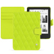 가죽 커버 Kobo Clara 2E - Jaune fluo - Couture ( Pantone #c9ff57 ) 
