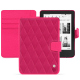 가죽 커버 Kobo Clara 2E - Rose fluo - Couture ( Pantone #ff16b4 ) 