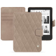 가죽 커버 Kobo Clara 2E - Taupe vintage - Couture ( Pantone #591d16 ) 