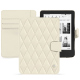 Funda de piel Kobo Clara 2E - Blanc - Couture ( Nappa - White ) 
