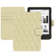 Capa em pele Kobo Clara 2E - Beige - Couture ( Nappa - Pantone #ceb888 ) 