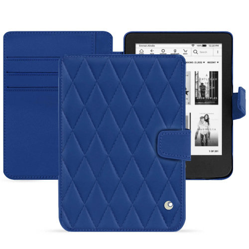The Haute Couture cover for the Kobo Clara 2E e-readerBleu océan - Couture ( Nappa - Pantone #15458a) 