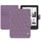Kobo Clara 2E leather case - Lilas - Couture ( Nappa - Pantone #b9a3e3 ) 