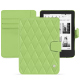 Funda de piel Kobo Clara 2E - Vert olive - Couture ( Nappa - Pantone #a7c58e ) 