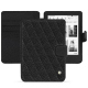 Kobo Clara 2E leather case - Ebène - Couture ( Noir / Black ) 