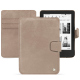 가죽 커버 Kobo Clara 2E - Taupe vintage ( Pantone #bda790 ) 
