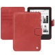 가죽 커버 Kobo Clara 2E - Cerise vintage ( Pantone #a6302e ) 