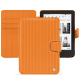 Kobo Clara 2E leather case - Abaca arancio ( Pantone #d77540 )
