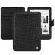 Housse cuir Kobo Clara 2E - Autruche nero ( Noir / Black) 