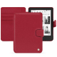 Housse cuir Kobo Clara 2E - Rouge passion ( Pantone #a6192e ) 