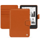 Lederschutzhülle Kobo Clara 2E - Orange vibrant ( Pantone #e36b39 ) 
