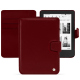 Capa em pele Kobo Clara 2E - Rouge Veggie ( Pantone #862633 ) 