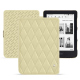 Lederschutzhülle Kobo Clara 2E - Beige - Couture ( Nappa - Pantone #ceb888 ) 