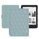 Kobo Clara 2E leather case - Bleu ciel - Couture ( Nappa - Pantone #abcae9 ) 