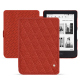 レザーケース Kobo Clara 2E - Papaye - Couture ( Pantone #b54317 ) 