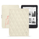 Funda de piel Kobo Clara 2E - Blanc escumo - Couture ( Pantone #D6D6D1 )