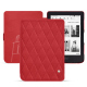 Kobo Clara 2E leather case - Rouge troupelenc - Couture ( Pantone #AB191A )