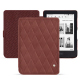 Custodia in pelle Kobo Clara 2E - Passion vintage - Couture ( Pantone #591d16 ) 