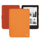 Capa em pele Kobo Clara 2E - Abaca arancio ( Pantone #d77540 )