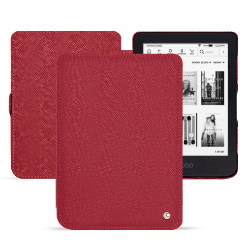 Scoprite questa copertina elegante e personalizzabile per Kobo Clara 2ERouge passion ( Pantone #a6192e ) 