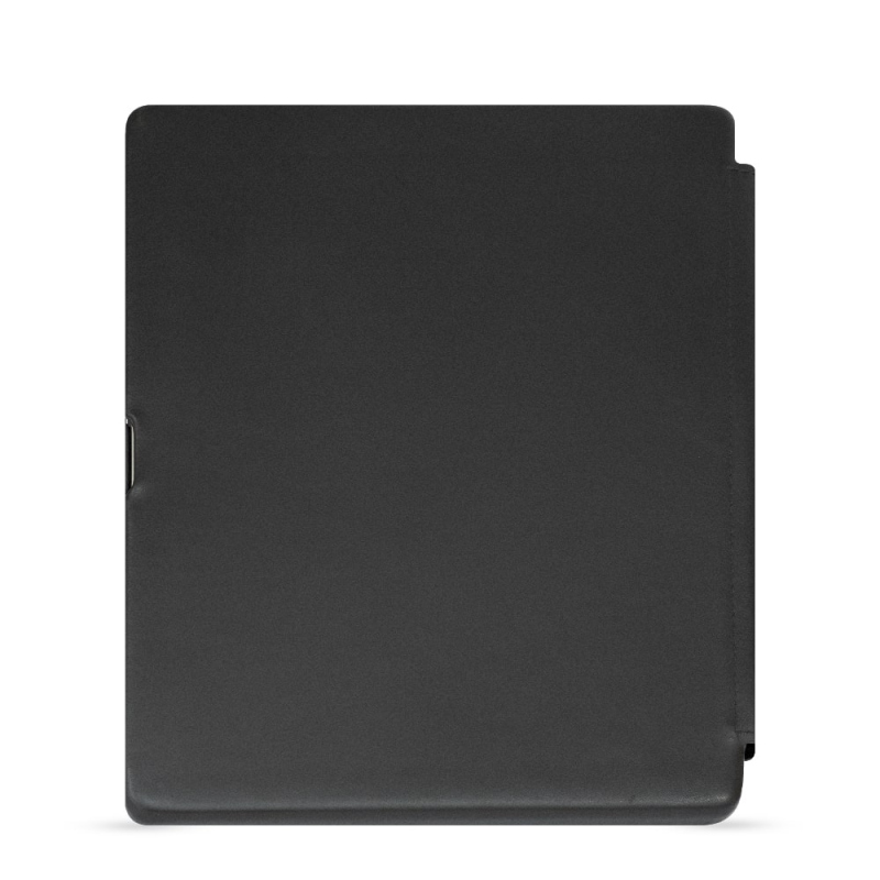 Étui Origami compatible avec étui pour Kindle Scribe - Étui mince en cuir  de polyuréthane avec support - Noir