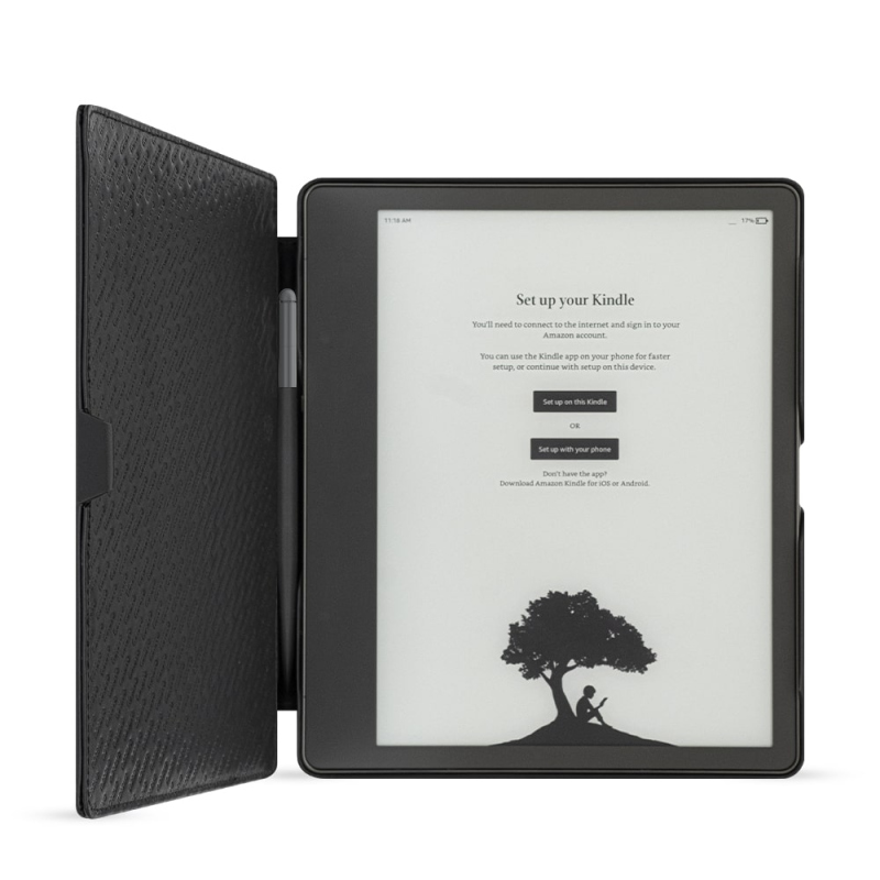 Capa em pele Amazon Kindle Scribe Capa em pele Amazon Kindle Scribe