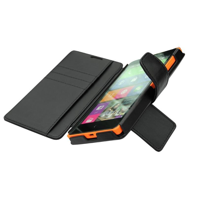 Custodia in pelle Nokia XL