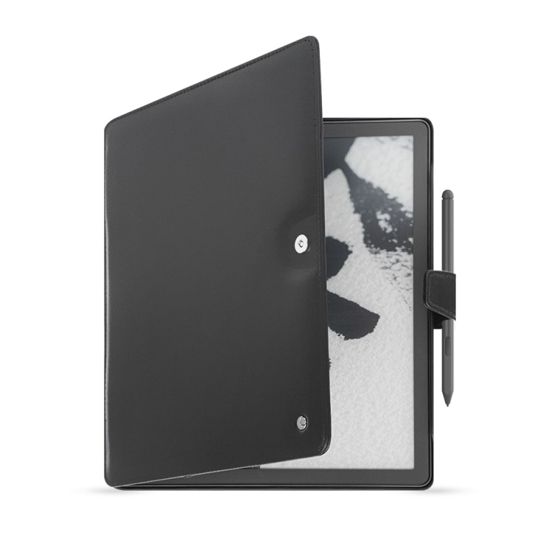 Kindle Scribe Leather Cover Review