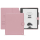 Housse cuir Amazon Kindle Scribe - Rose ( Nappa - Pantone #efbae1 ) 