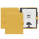 Custodia in pelle Amazon Kindle Scribe - Mimosa ( Pantone #b39437 ) 