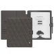 Capa em pele Amazon Kindle Scribe - Anthracite - Couture ( Pantone #41403c ) 