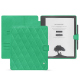 Funda de piel Amazon Kindle Scribe - Menthe vintage - Couture ( Pantone #37b375 ) 