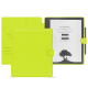 Housse cuir Amazon Kindle Scribe - Jaune fluo ( Pantone #c9ff57 ) 