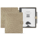 Housse cuir Amazon Kindle Scribe - Autruche desert ( Pantone #A39382 ) 