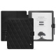 Capa em pele Amazon Kindle Scribe - Negre poudro - Couture ( Pantone #111212 )