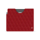 Funda de piel Amazon Kindle Scribe - Rouge - Couture ( Nappa - Pantone #d50032 ) 